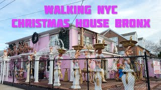 Walking NYC / Christmas House / Bronx / Tour / 2021