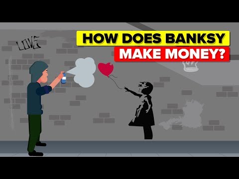 How Does Banksy Make Money?