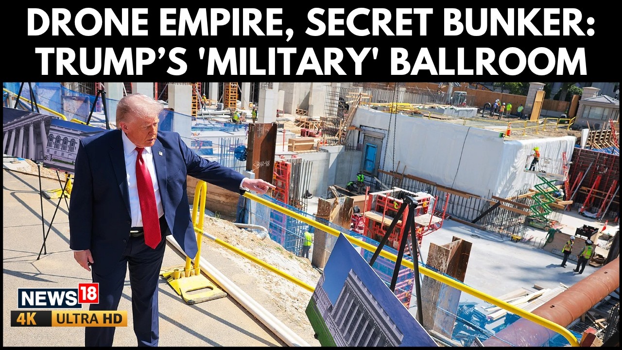Trump's White House Ballroom Or Secret Fortress? Inside The