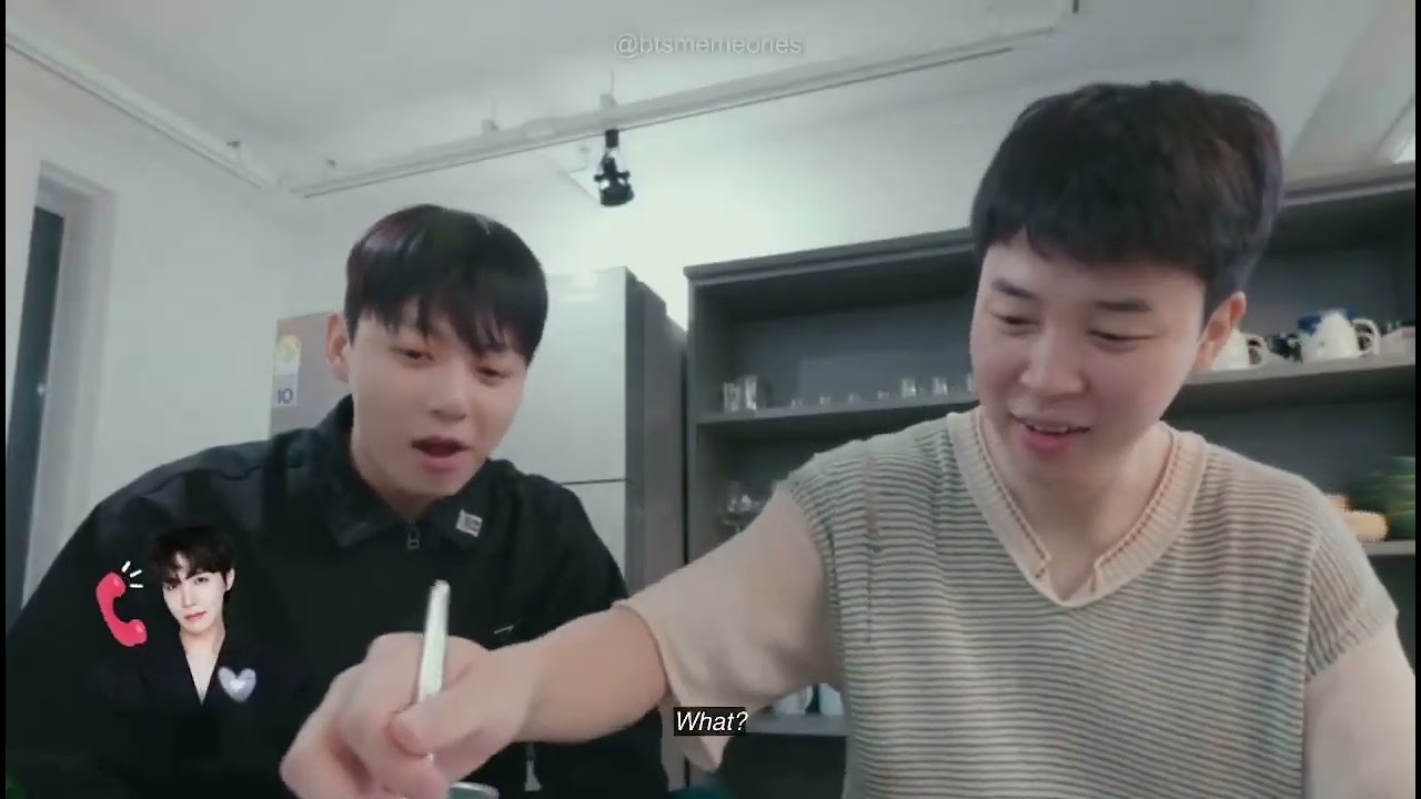 FULL] jimin and jungkook’s call with j-hope!
