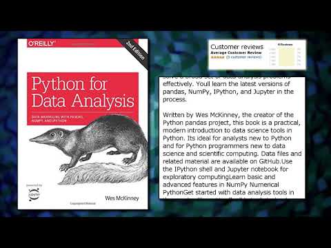 Python for Data Analysis: Data Wrangling with Pandas, NumPy, and IPython