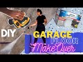 I SAVED THOUSANDS | DIY OLD GARAGE FLOOR MAKEOVER | MY FIXER UPPER | RUSTOLEUM EPOXYSHIELD | EP 5