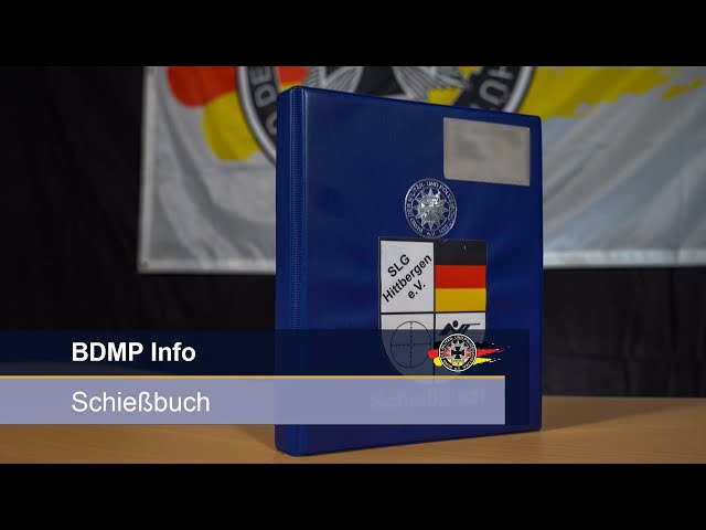 BDMP Info: Das Schießbuch des BDMP´s