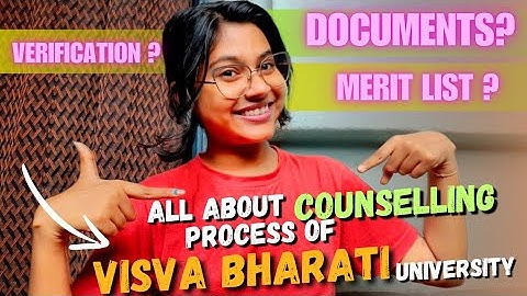 🎓 Visva Bharati Counselling Process 2025 | Step-by-Step Guide for Admission, Documents & Tips ! 📑✨