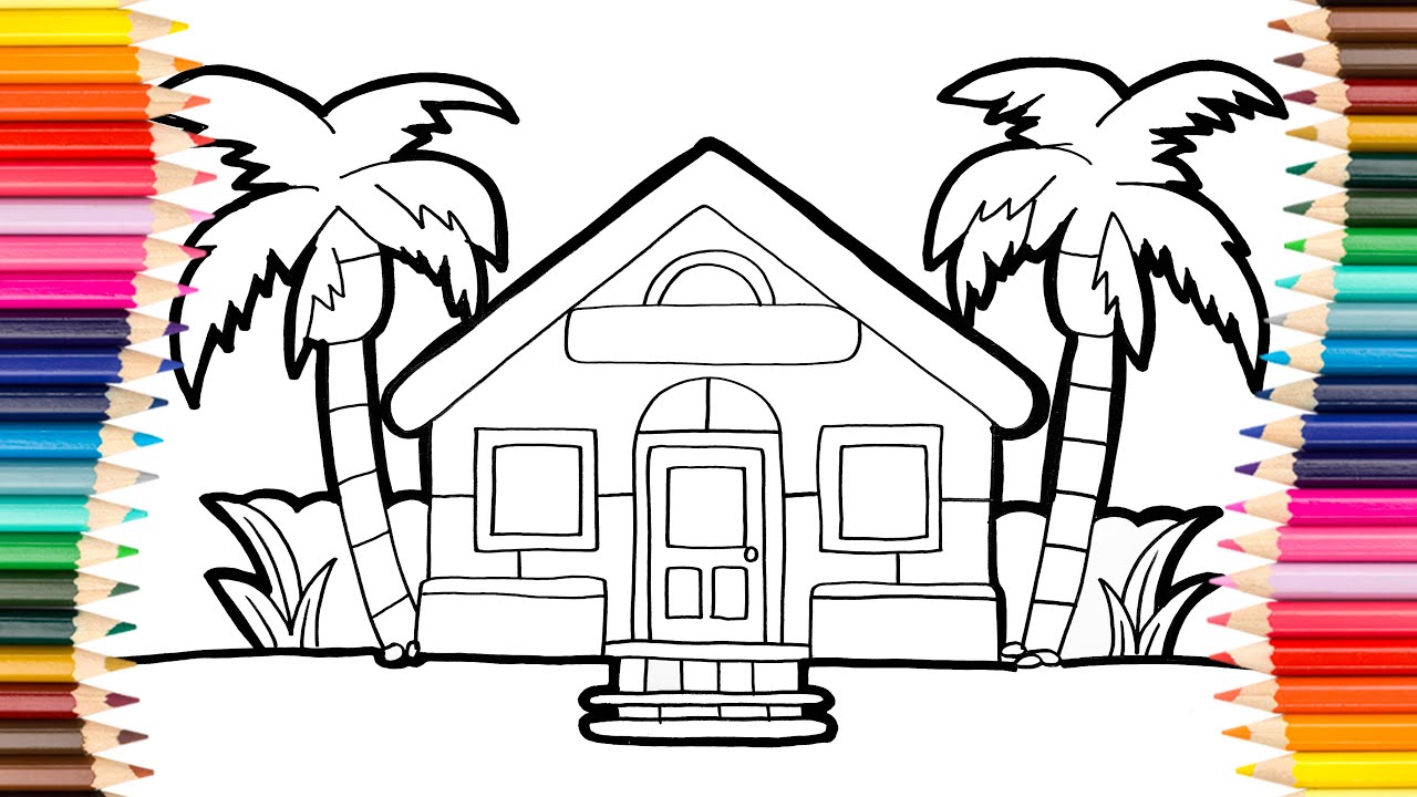 How to Draw a House Easy