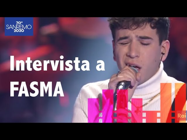 Intervista a FASMA - Sanremo 2020