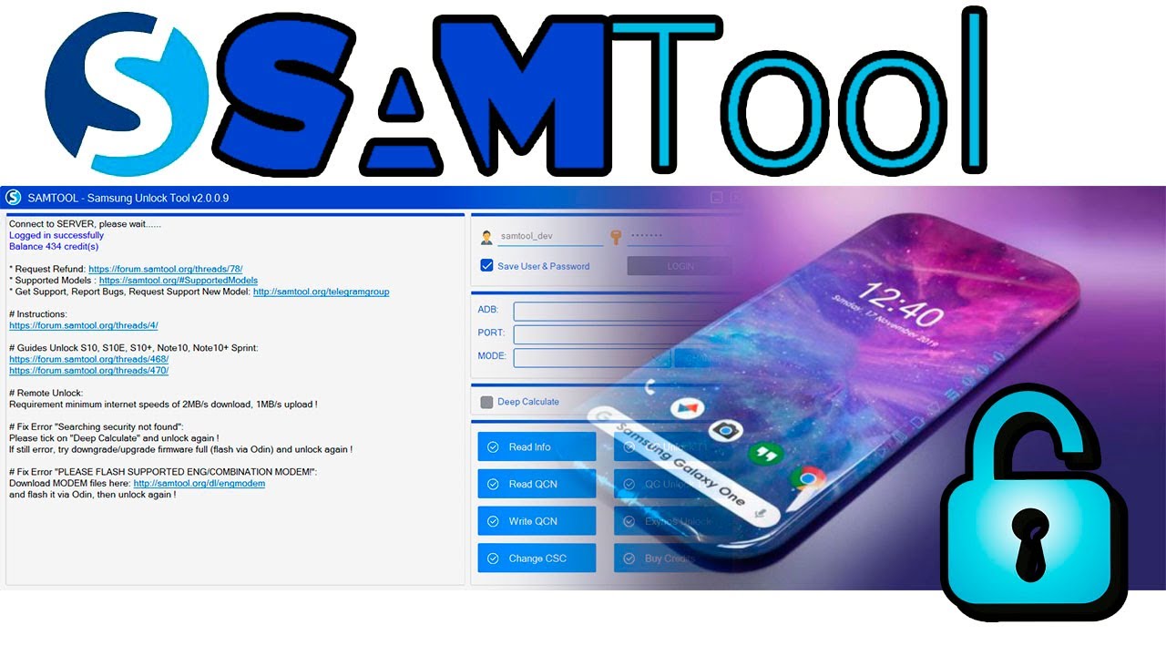 Æble undertrykkeren spejl SAMTool 2020 ¿Es capaz de liberar vía remoto teléfonos Samsung?👉SM-G935P  Binario 9 - YouTube