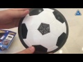Домашний воздушный футбол (аэрофутбол) распаковка