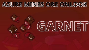 Azure Mines Ore Onlook - Garnet