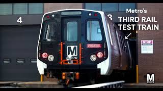 Metro's Third Rail Test Train