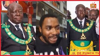 OTUMFOC give your self to God Twene Jonas J@bs Asantehene for joining freemason....