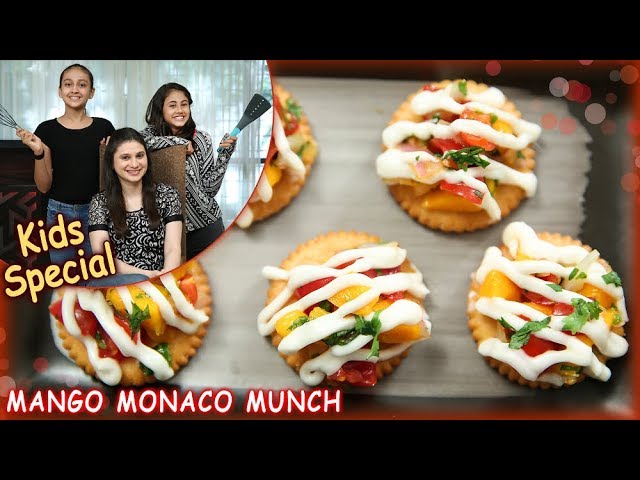 Mango Monaco Munch - Quick & Easy Snack Recipe - Kids Special Recipe - Ruchi Bharani | Rajshri Food