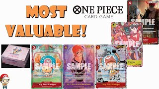 Top 10 Most Valuable Cards One Piece Cards in EB-01 (Memorial Collection)! (One Piece TCG News)