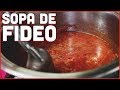 Sopa de fideo - Los Consejos de la Jefa