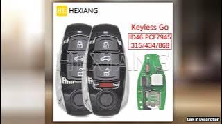 HE ID46 PCF7945AC 315433868MHz Proximity Keyless Go Car Remote Key 7P6959754AT For VW Volkswagen To