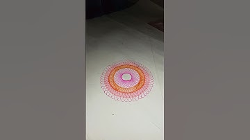 how to make a spirograph design #like #subscribe
