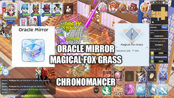 Chronomancer Damage Comparison Before And After Activating Oracle Mirror Magical Fox Grass - ROM