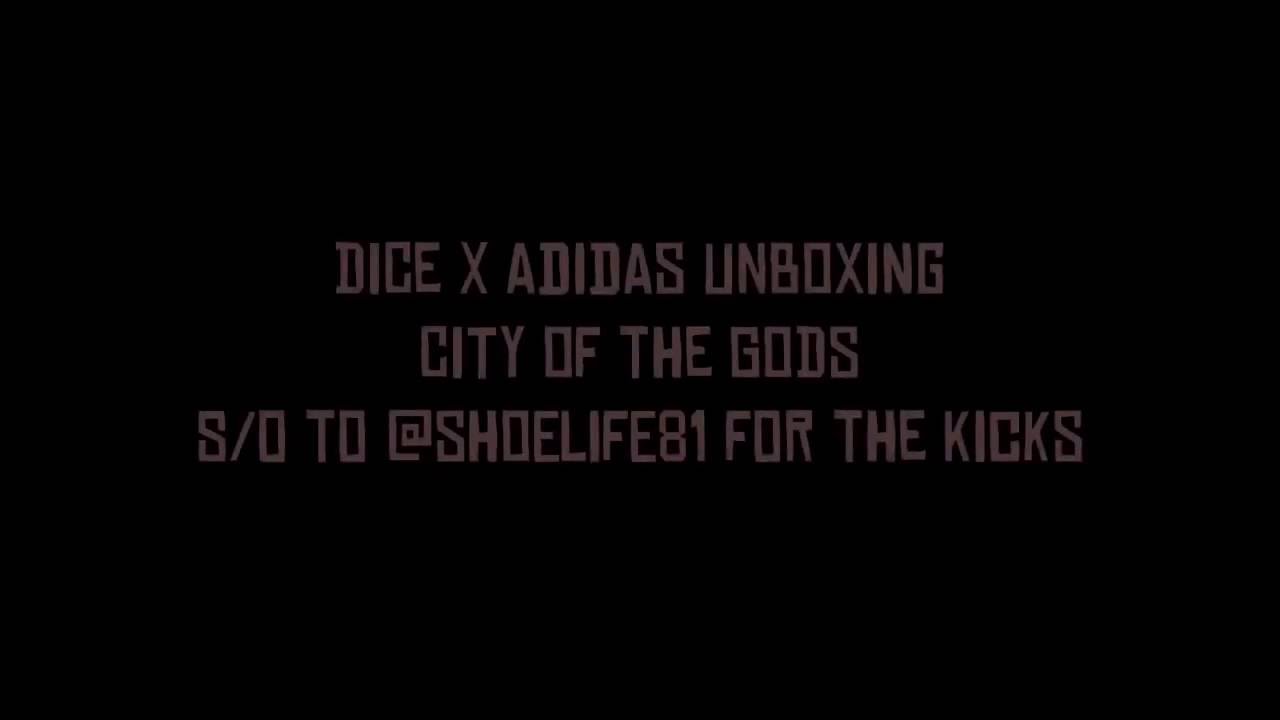 FILA X DICE Unboxing!! City of the Gods