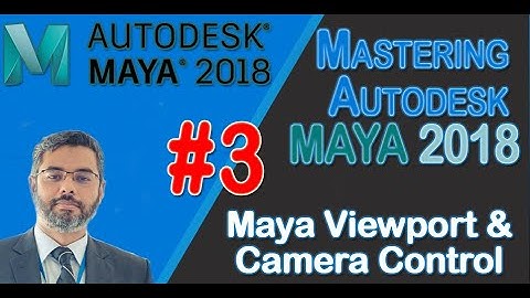 Autodesk Maya Viewport Camera tutorial | Maya Tutorial for beginners | Maya Full Course in Urdu L#3