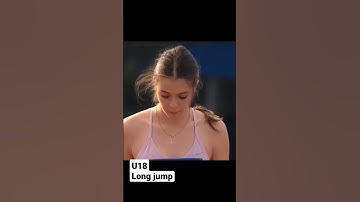 Thumbnail of U18 most beautiful long jump athlete.
