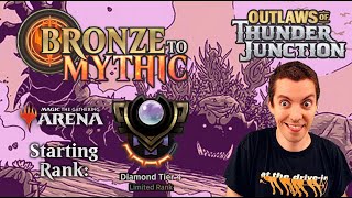 💎 Bronze To Mythic: Episode 25 - Starting Rank: Diamond 4 - MTG Arena:🤠Outlaws Of Thunder Junction🤠