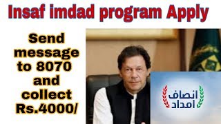 How to apply Insaf imdad program 7080 screenshot 4