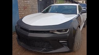 Chevrolet camaro, кузовной ремонт. Три дн гаражника.