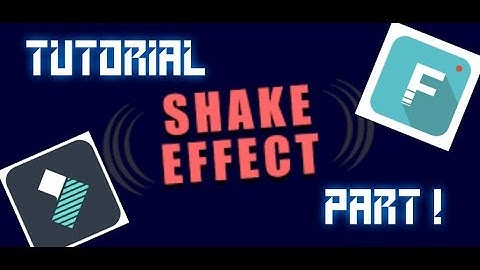 Filmora tutorial #1 How to shake screen?