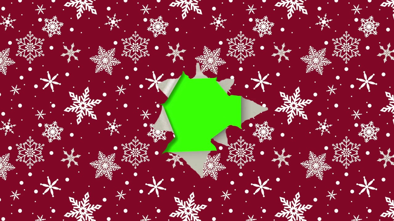 Wrapping paper green screen - YouTube