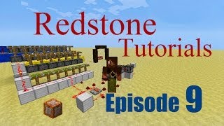 Redstone Tutorials Episode 9 - Combination Door Lock Profile
