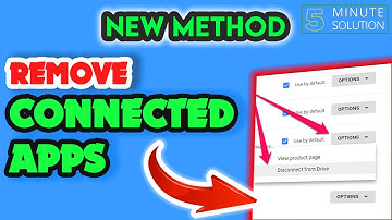 How To remove connected apps from google 2024 [EASY]