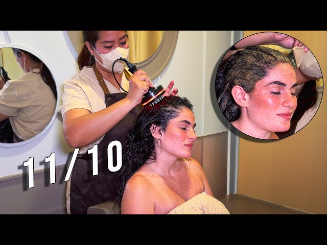 ASMR: Incredible Thai-Ayurvedic Head Spa Massage with Banana Leaf treatment