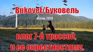 Bukovel 2019 - осень | влог 7-й трассой, и ее окрестностями.