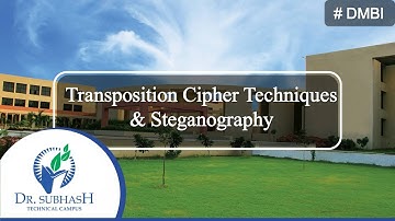 Transposition Cipher Techniques & Steganography