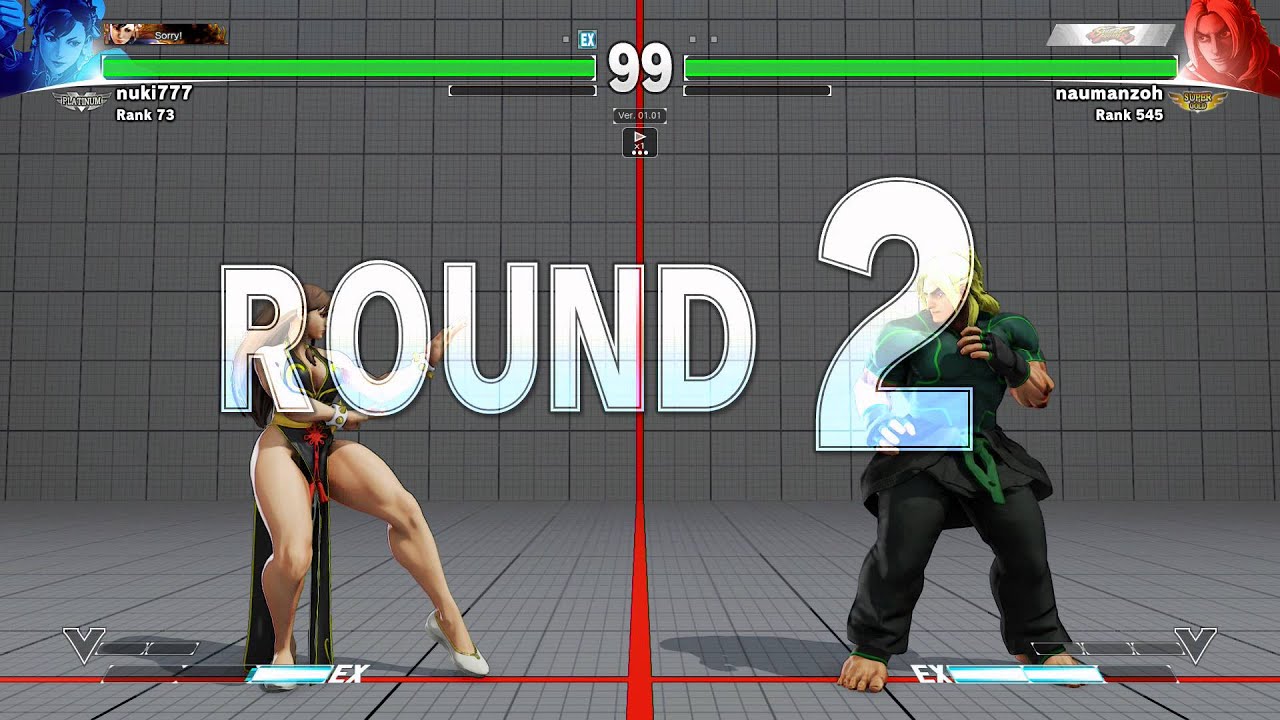 SFV~ Chun-li (nuki777) vs. Ken (naumanzoh) HD
