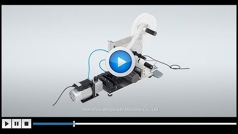 MT-60 semi-auto flat bottle labeling machine