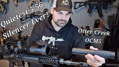 Otter Creek Labs OCM5 Suppressor - Quietest 5.56 Silencer
