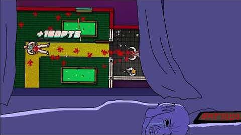 Your neighbor is playing Hotline Miami at 3am