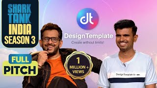 Office Boy to Founder -‘Design Template’ को Aman का 1 Cr का Offer | Shark Tank India S3 | Full Pitch