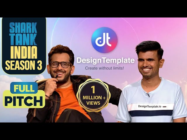 Office Boy to Founder -‘Design Template’ को Aman का 1 Cr का Offer | Shark Tank India S3 | Full Pitch class=