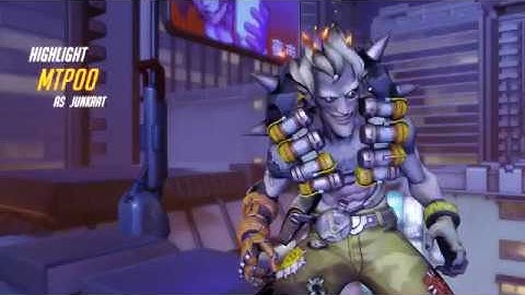 Overwatch-(Junkrat) Double Kill With Concussion Mine