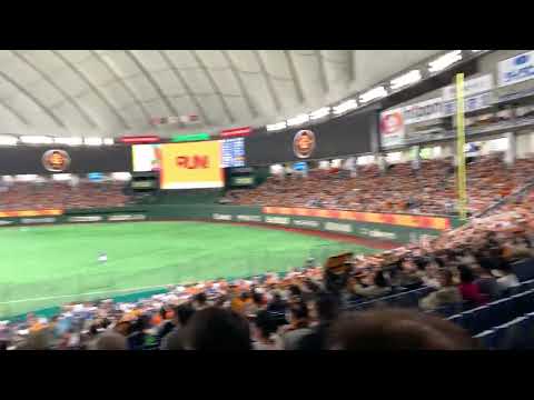 2022/3/26(土)巨人vs中日8回裏中島起死回生の同点タイムリー⚾️