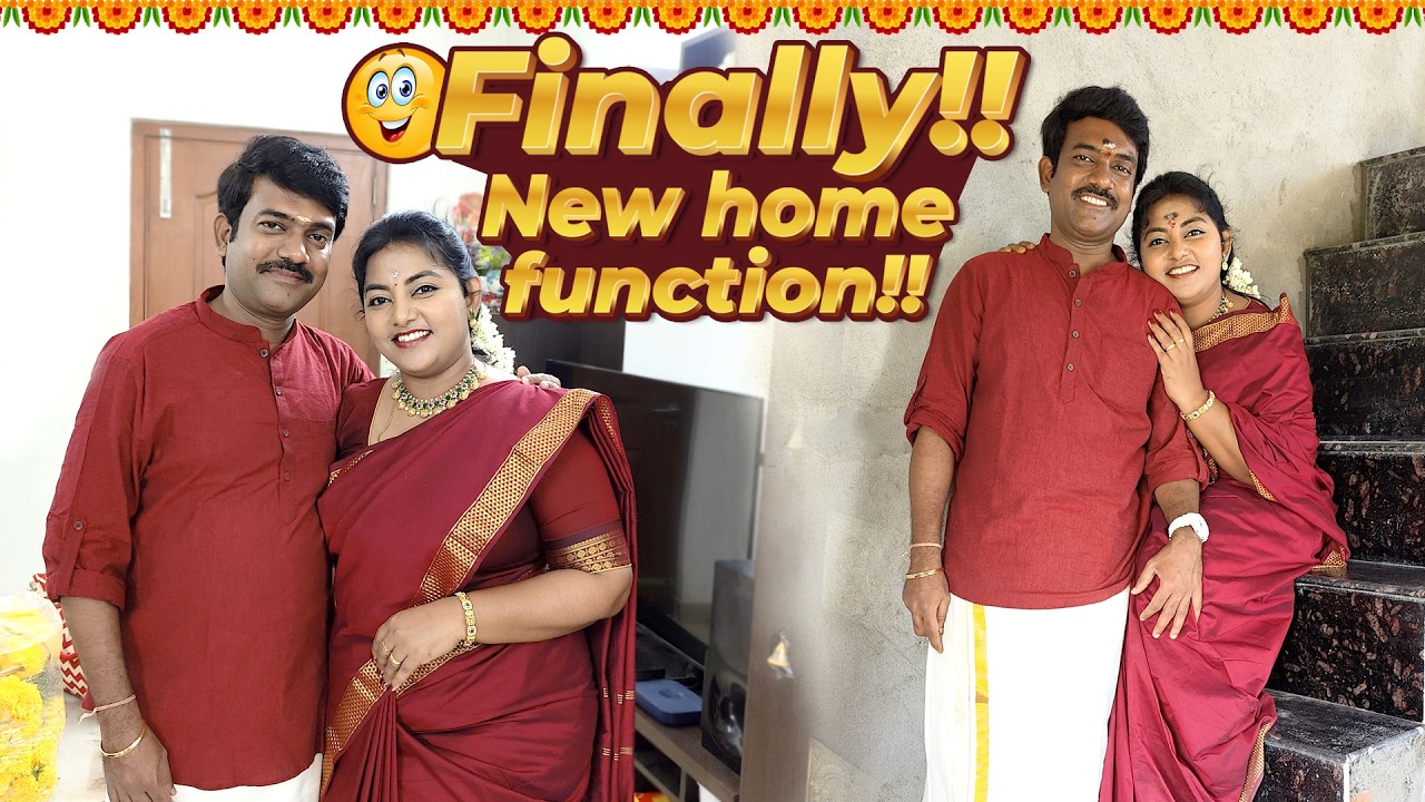 New Home Function Mode On 🏡✨ Grahapravesam in 2 Weeks #karthikhachannel #happyvlog #karthikha 