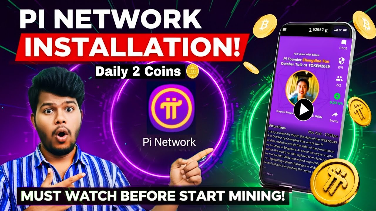 Network Installation Telugu | How to Install & Earn Daily 2 Pi Coins