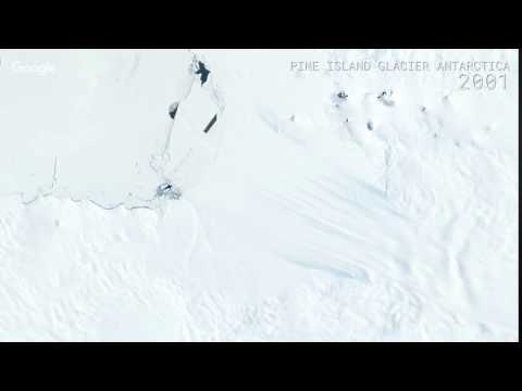 Google Timelapse: Pine Island Glacier, Antarctica