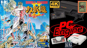 Double Dragon II: The Revenge [PC Engine/TurboGrafx-16] Gameplay Walkthrough FULL GAME [4K60ᶠᵖˢ UHD]