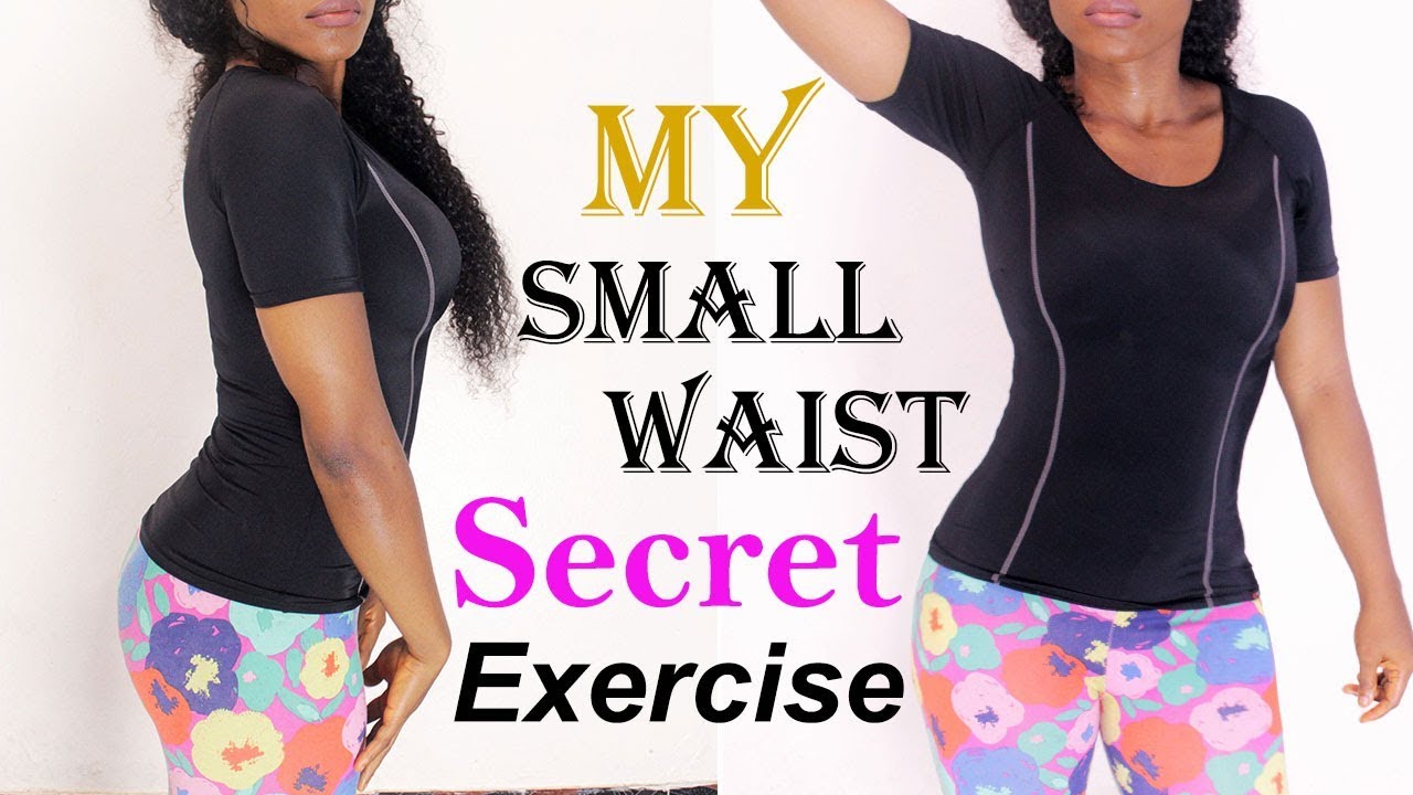 Secret workout to get small waist & flat tummy |how to get a smaller waist with vacuum exercise
