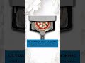 Portable Outdoor/Indoor Electric Pizza Oven / Stone- 850°F / Rapid Cook 5 Presets LED