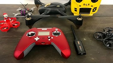Add an iRangeX IRX4 Module to your Taranis X-Lite and fly almost anything