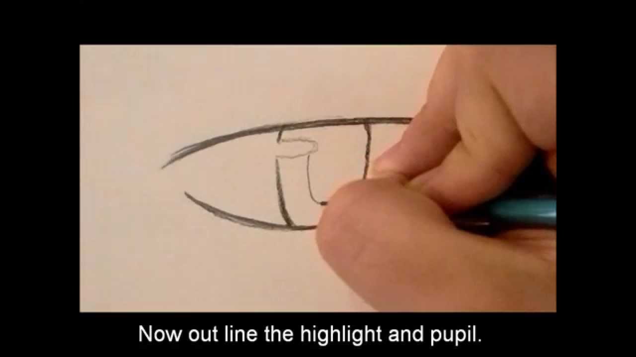 Detailed StepbyStep How to Draw Female Anime Eyes